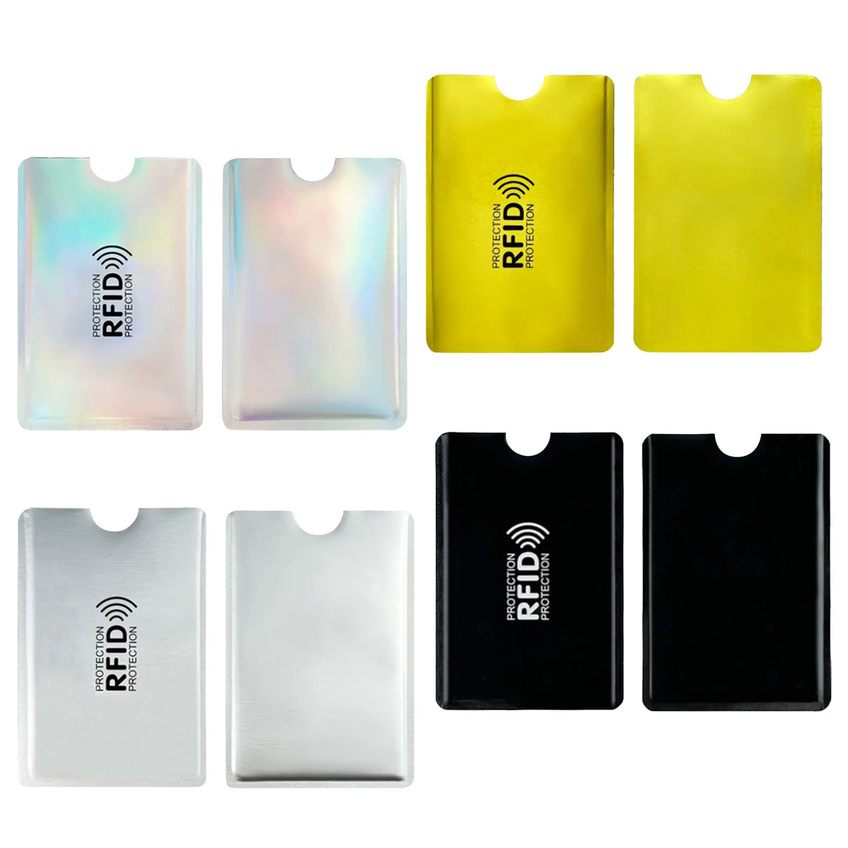 🛡️📱RFID Blocking Sleeves – Stop Card Skimming Instantly🔒💳