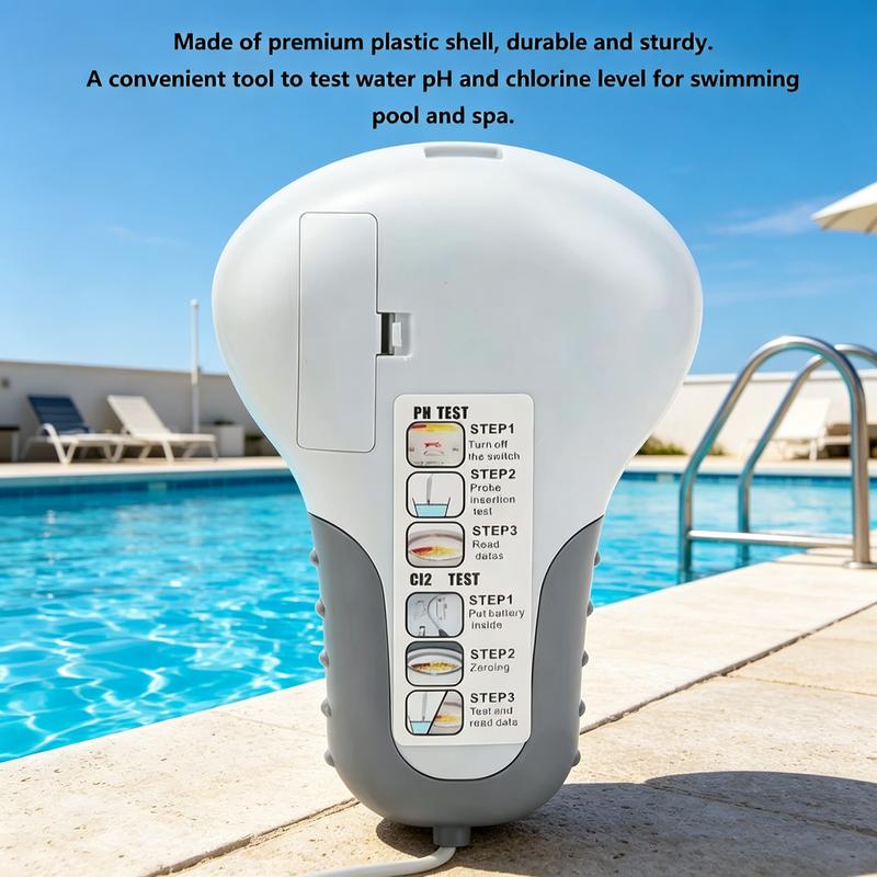 🏊💧LAST DAY 50% OFF🔥🏊 pH and chlorine tester for swimming pools – Accurate measurement of pH and chlorine levels in your swimming pool – simple, quick and reliable.
