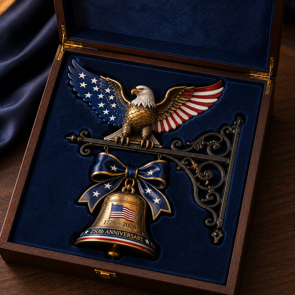 š Ring in the Semiquincentennial: 1776-2026 "Spirit of Liberty" š¦
Eagle Bell