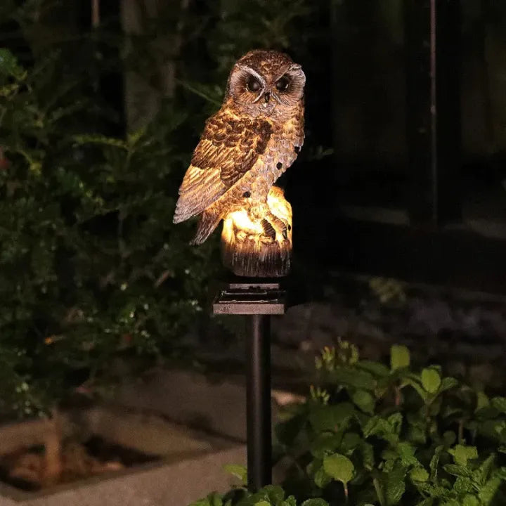 🔥 Holiday Special 50% OFF 🔥 Waterproof Solar Owl Light