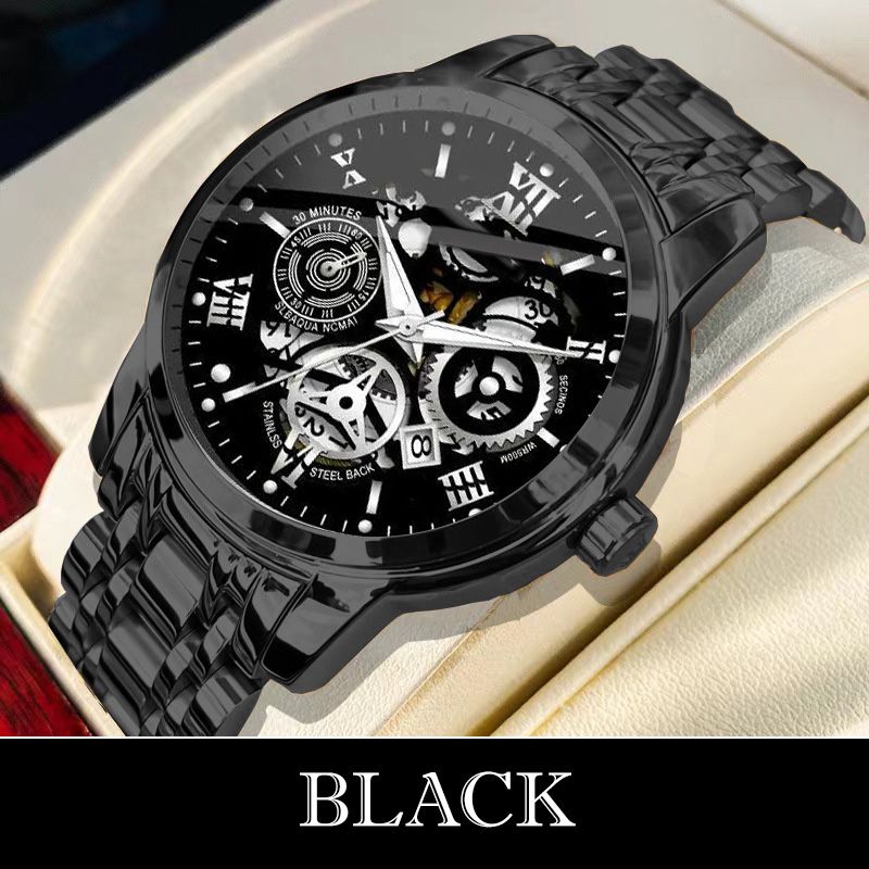🏅2026 Best Seller🔥Men's Waterproof Roman Skeleton Automatic Mechanical Watch