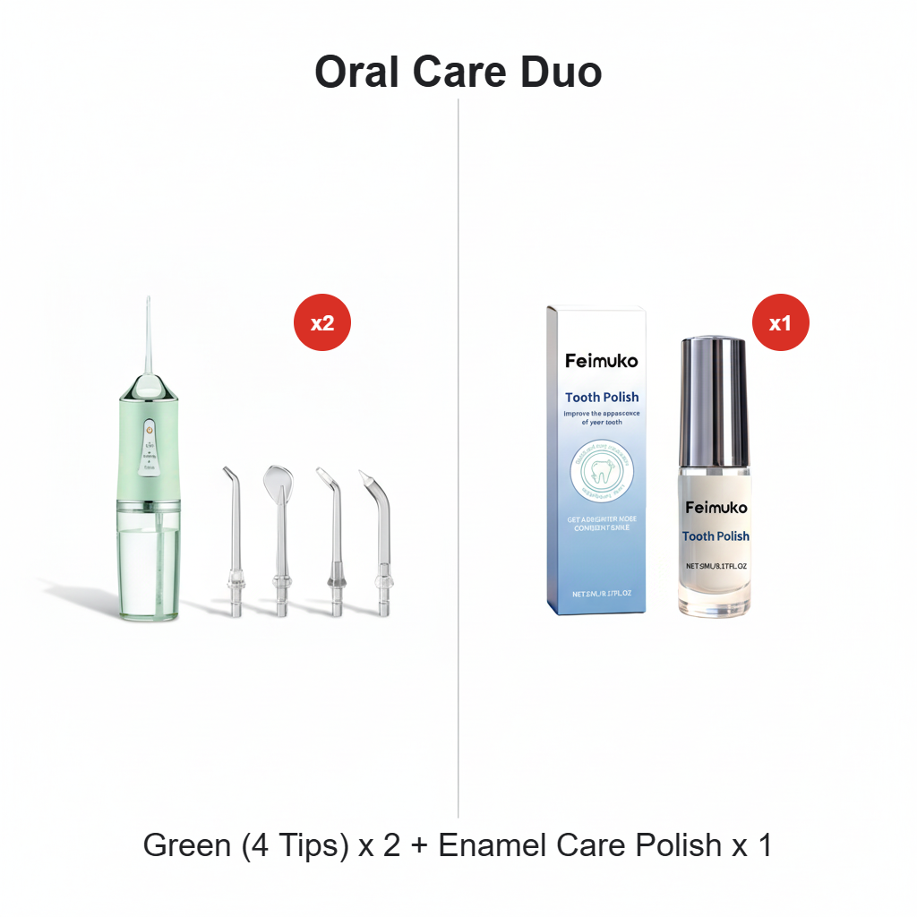 Portable Oral Irrigator – Water Flosser