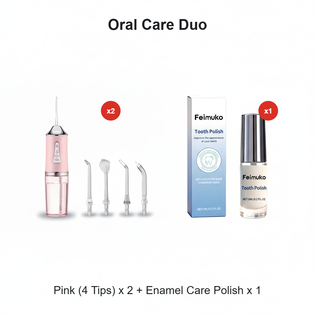 Portable Oral Irrigator – Water Flosser