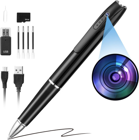 1080P Hidden Spy Pen Camera