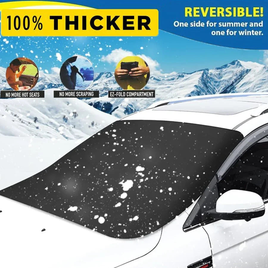 Upgraded Car Windshield Magnetic Snow Cover