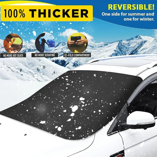 Upgraded Car Windshield Magnetic Snow Cover