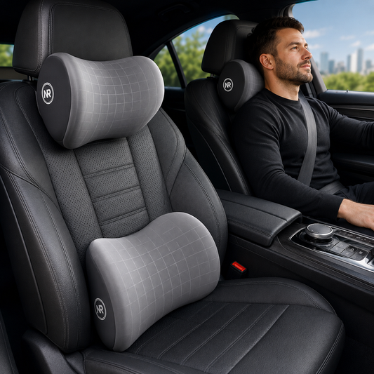 DriveComfort™ Lumbar & Neck Support Cushion
