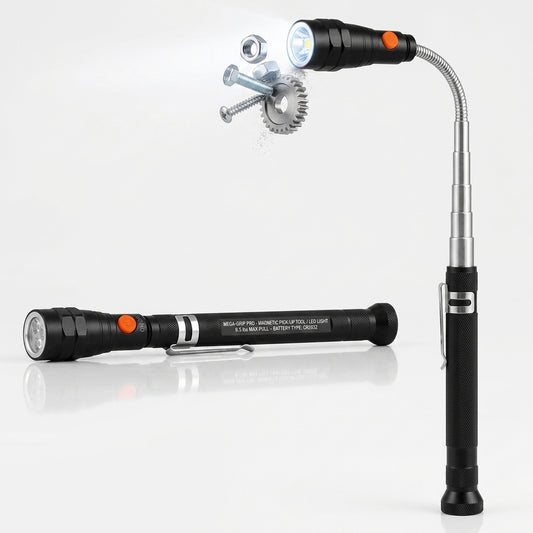 Magnetic Pickup Tool™ with LED Flashlight