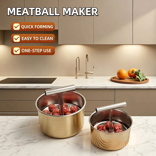 Upgrade 6/12 Ball Stainless Steel Meatball Former