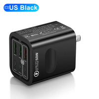 US Plug Black