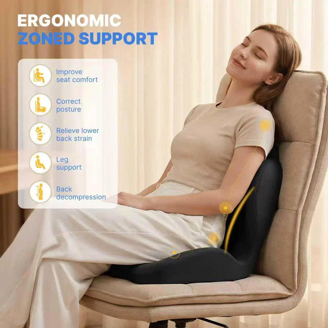 SpineGuard™ Comfort Cushion