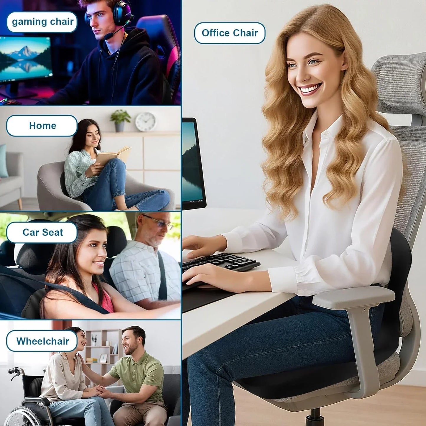 SpineGuard™ Comfort Cushion