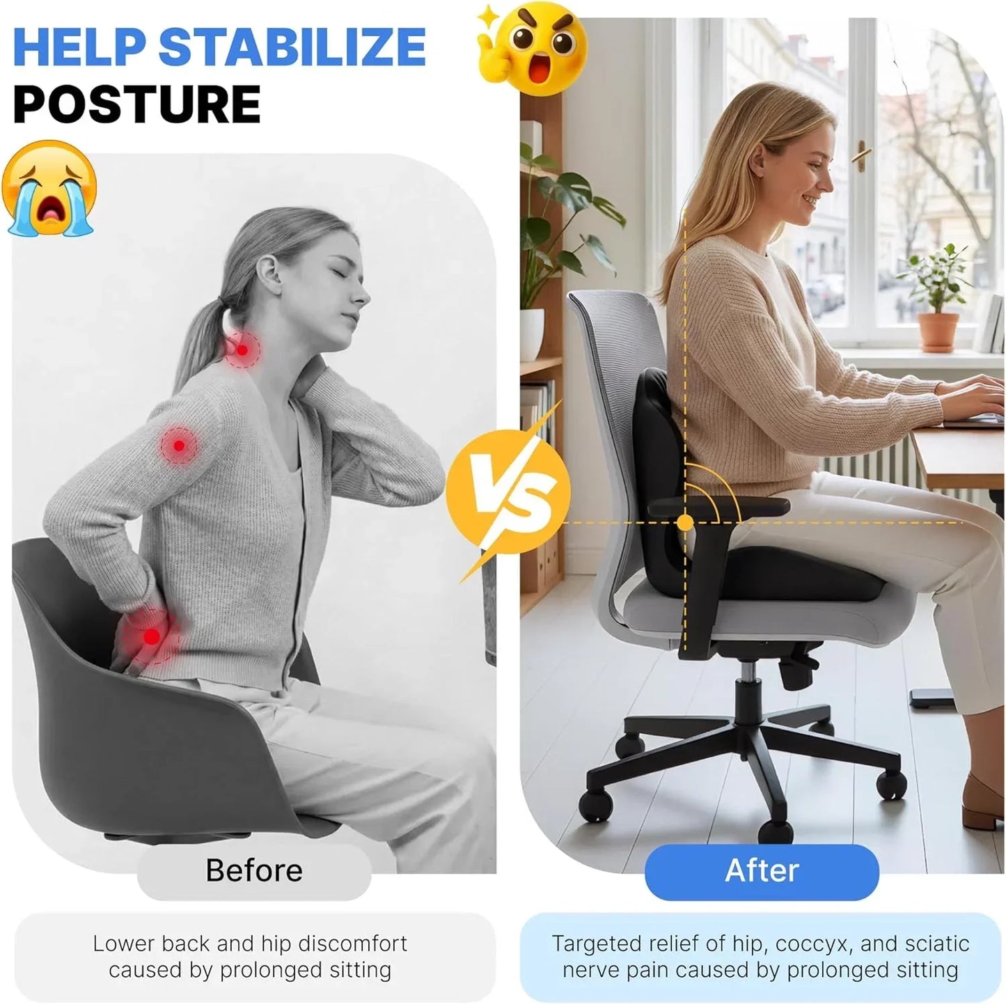 SpineGuard™ Comfort Cushion