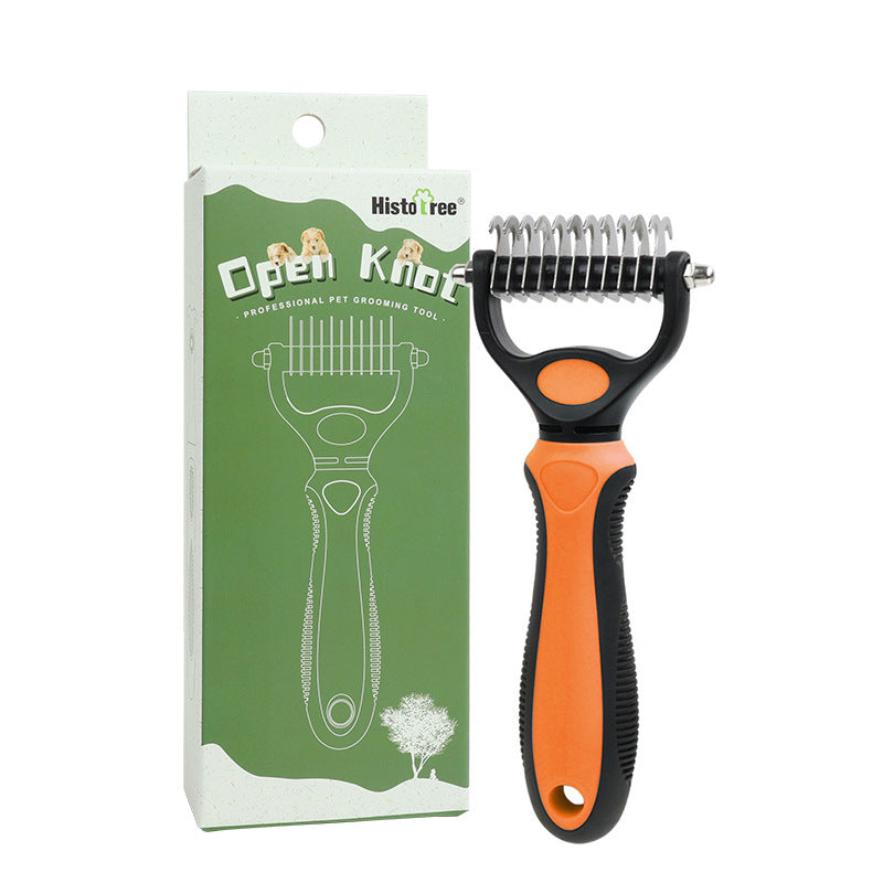 Professional Deshedding Tool for Dogs & Cats