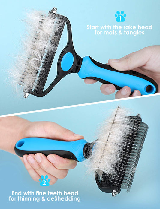 Professional Deshedding Tool for Dogs & Cats