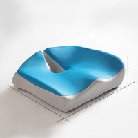 With lining blue and gray