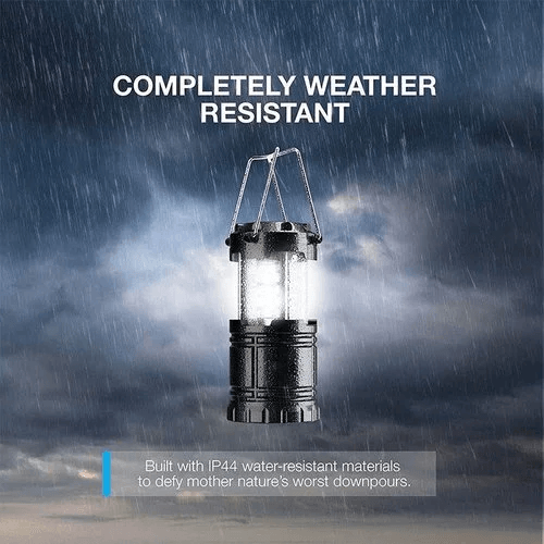 6 in 1 Portable Solar LED Camping Lantern