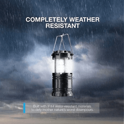 6 in 1 Portable Solar LED Camping Lantern