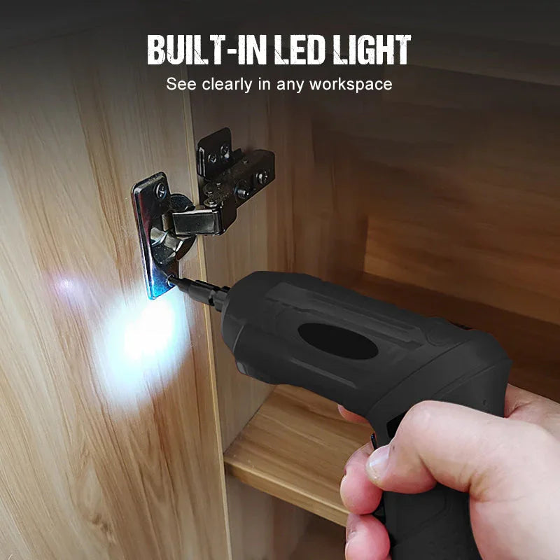 Rechargeable 3.6V battery screwdriver set