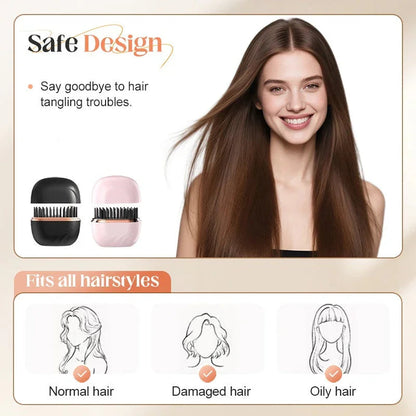 Mini Electric Cordless Hair Straightener