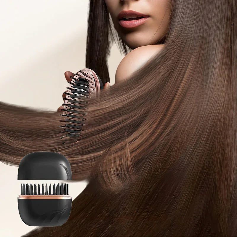 Mini Electric Cordless Hair Straightener