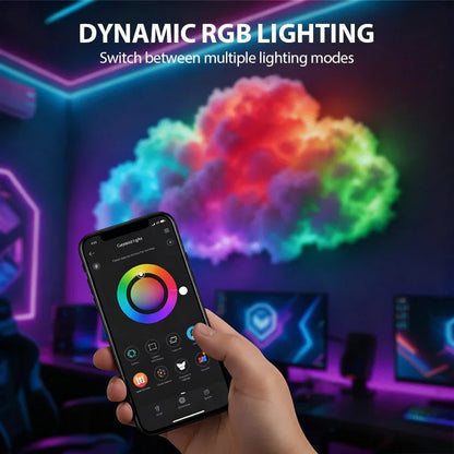 Thundercloud USB-Powered LED Decorative Lamp