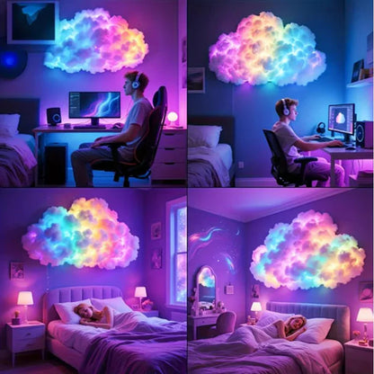 Thundercloud USB-Powered LED Decorative Lamp